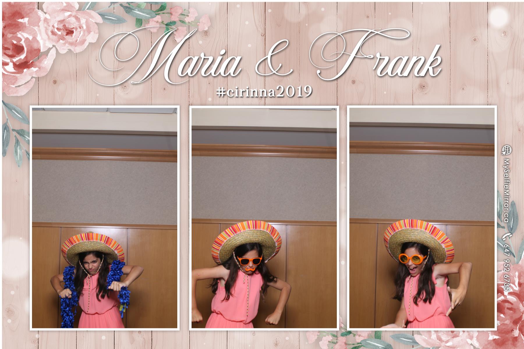 Wedding of Frank and Maria  | View more photos from the event at gallery.myselfiemirror.ca/u/romanmyselfiemirrorca/Wedding-of-Frank-and-Maria